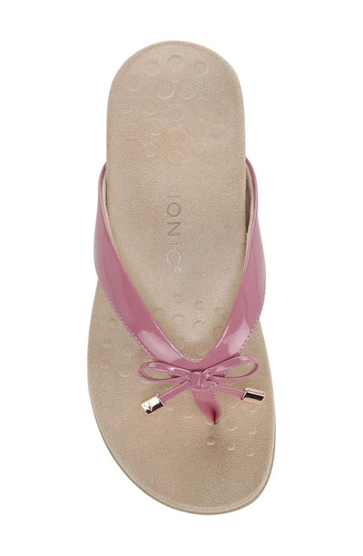 Shop Vionic Bella Ii Sandal In Rhubarb