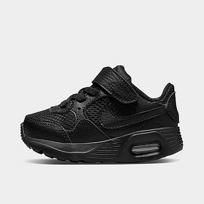Shop Nike Kids' Toddler Air Max Sc Casual Shoes In Black/black/black