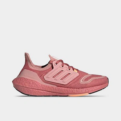Shop Adidas Originals Adidas Women's Ultraboost 22 Running Shoes In Wonder Red/wonder Mauve/bliss Orange
