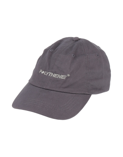 Shop Polythene* Man Hat Grey Size Onesize Cotton
