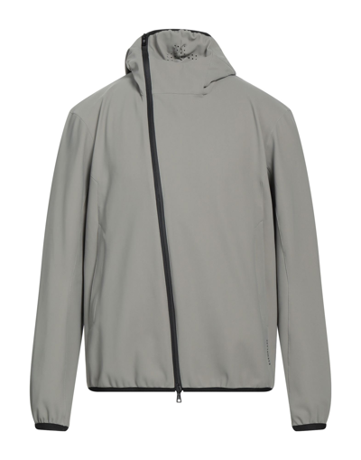 Shop Esemplare Man Jacket Light Grey Size Xl Polyamide, Elastane
