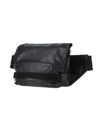 Shop Bottega Veneta Woman Belt Bag Black Size - Leather