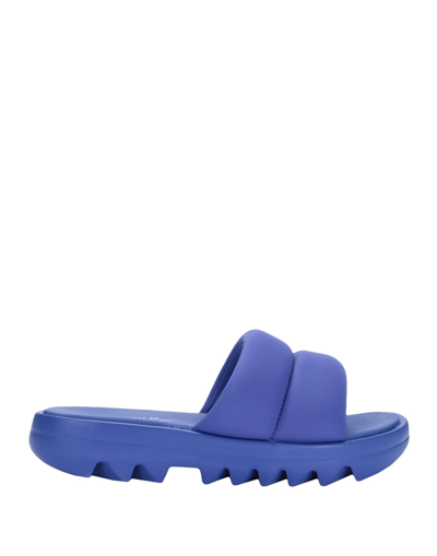 Shop Reebok Cardi Slide Woman Sandals Purple Size 7 Textile Fibers