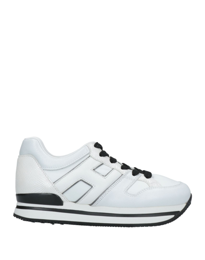 Shop Hogan Woman Sneakers White Size 6.5 Soft Leather