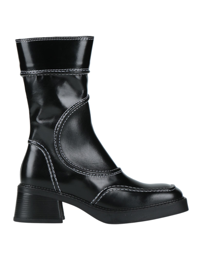 Shop E8 By Miista Malene Black Ankle Boots Woman Ankle Boots Black Size 6.5 Calfskin