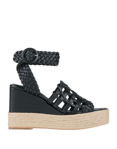 Shop Paloma Barceló Woman Espadrilles Black Size 10 Soft Leather