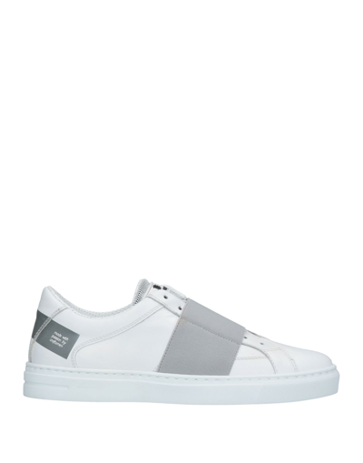 Shop Brimarts Man Sneakers White Size 7 Soft Leather, Elastic Fibres