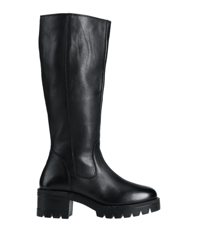 Shop Cafènoir Woman Boot Black Size 11 Soft Leather