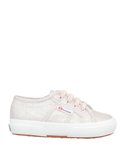 Shop Superga 2750-lamej Toddler Sneakers Light Pink Size 8.5c Textile Fibers