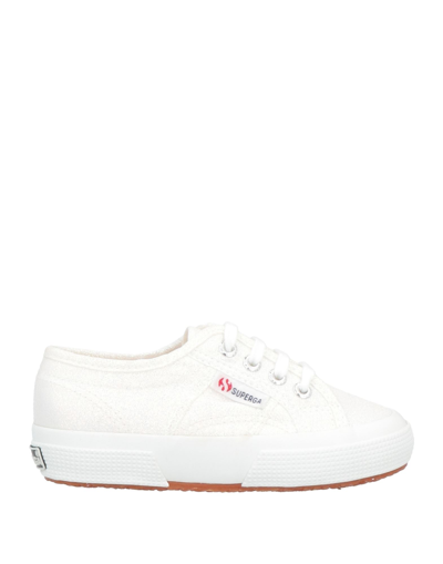 Shop Superga 2750-lamej Toddler Sneakers White Size 10.5c Textile Fibers