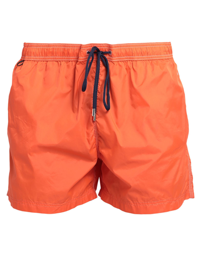 Shop Homeward Clothes Man Swim Trunks Orange Size L Nylon