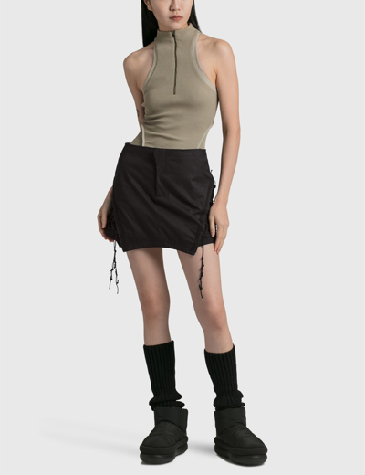 HYEIN SEO HALF-ZIP RACERBACK 