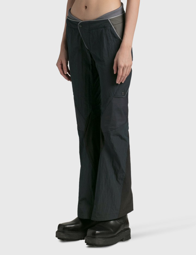 Shop Hyein Seo Low-rise Pants In Black