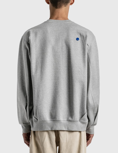 Shop Ader Error Verif Logo Sweatshirt In Grey