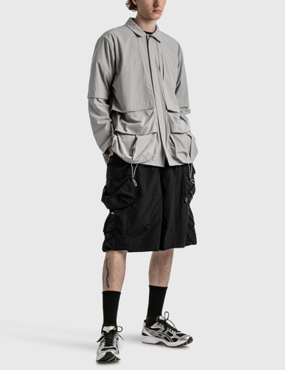 Shop Archival Reinvent Teflon® Arc_indux Shirt 01 In Grey