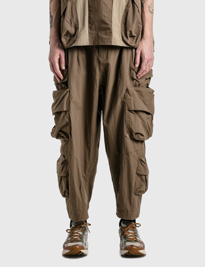 Shop Archival Reinvent Teflon® Arc_indux Pants 01 In Brown