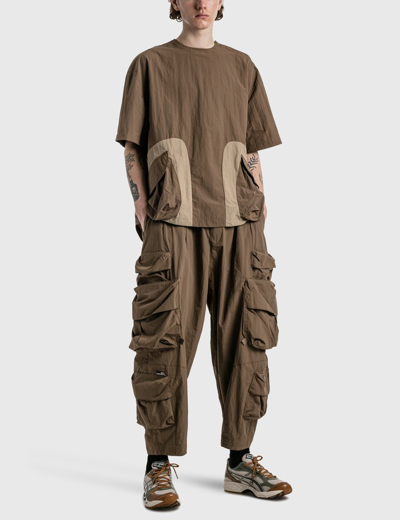 Shop Archival Reinvent Teflon® Arc_indux Pants 01 In Brown