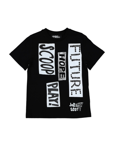 Shop Jeremy Scott Toddler Boy T-shirt Black Size 6 Cotton, Elastane