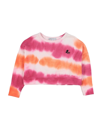 Shop Patrizia Pepe Toddler Girl Sweatshirt Light Pink Size 6 Cotton