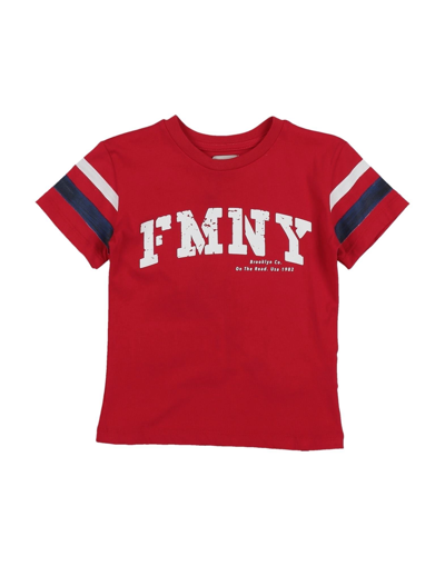 Shop Fred Mello Toddler Boy T-shirt Red Size 6 Cotton