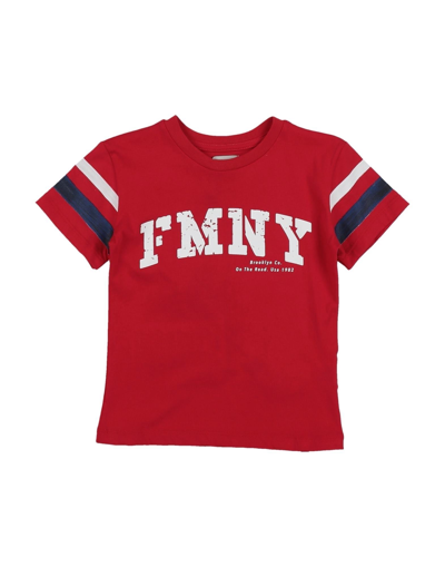 Fred Mello Toddler Boy T-shirt Red Size 6 Cotton In Red