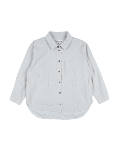 Shop Main Story Toddler Girl Shirt Light Grey Size 4 Organic Cotton