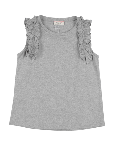 Shop Pinko Up Toddler Girl T-shirt Grey Size 6 Cotton