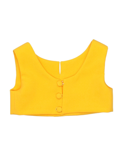 Shop Le Gemelline By Feleppa Toddler Girl Top Yellow Size 4 Polyester