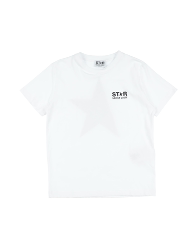 Shop Golden Goose Toddler Boy T-shirt White Size 6 Cotton