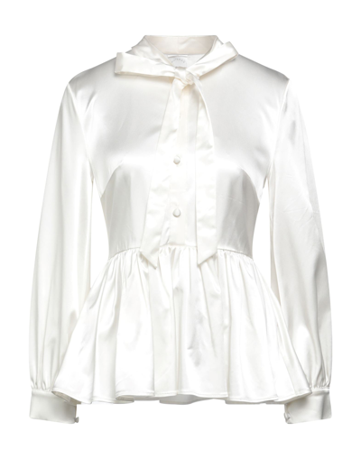 Shop Huishan Zhang Shirts In White