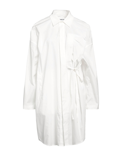 Shop Ambush Woman Shirt White Size 6 Cotton