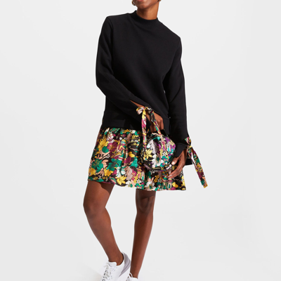 La Doublej Sporty Dress In T. Unita Nero