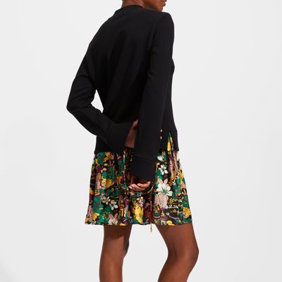 La Doublej Sporty Dress In T. Unita Nero