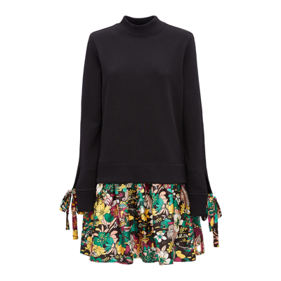 La Doublej Sporty Dress In T. Unita Nero