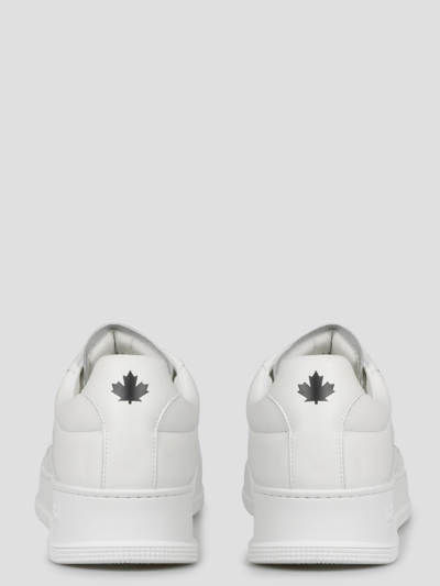 Shop Dsquared2 Canadian Sneakers In White