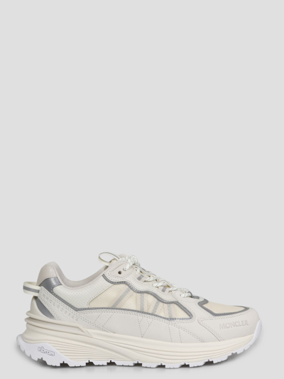 Shop Moncler Lite Runner Sneakers In White