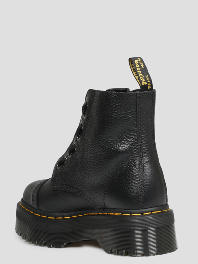 Shop Dr. Martens' Sinclair Combat Boots In Black