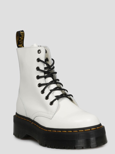 Shop Dr. Martens' Jadon Combat Boots In White