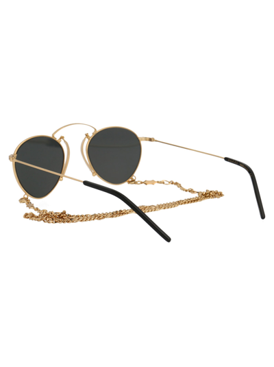 Shop Gucci Gg1034s Sunglasses In 002 Gold Gold Grey