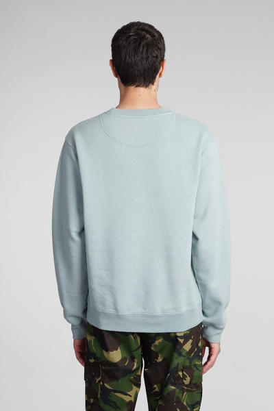 Shop Martine Rose Sweatshirt In Green Cotton