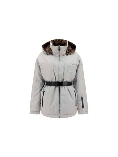 Shop Fendi Ski Jacket In Pete