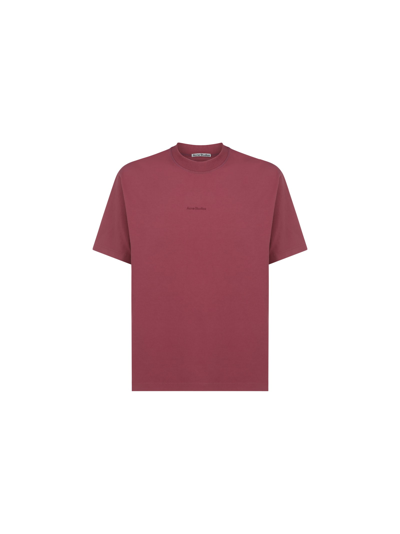 Shop Acne Studios T-shirt In Acx Old Pink