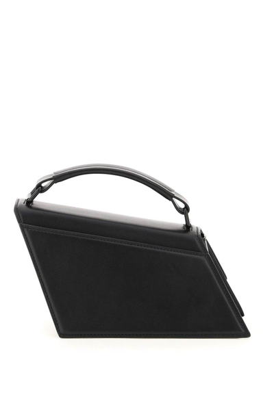 Shop Acne Studios Distorttion Mini Shoulder Bag In 900 Black