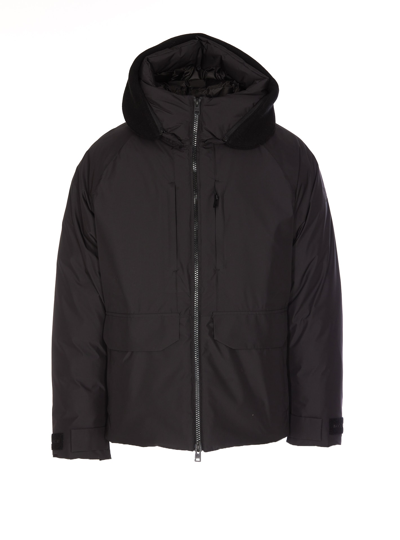 Shop Woolrich Pertex Mountain Jacket In Black