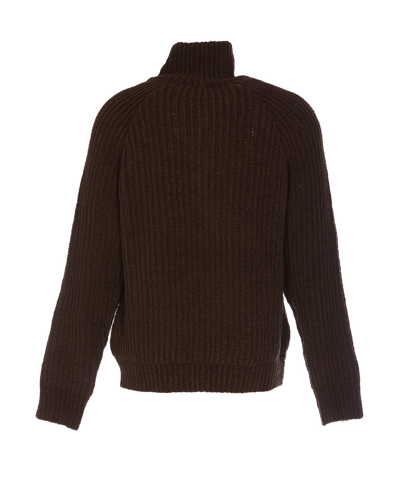 Shop Etudes Studio Vassili Sweater In Brown