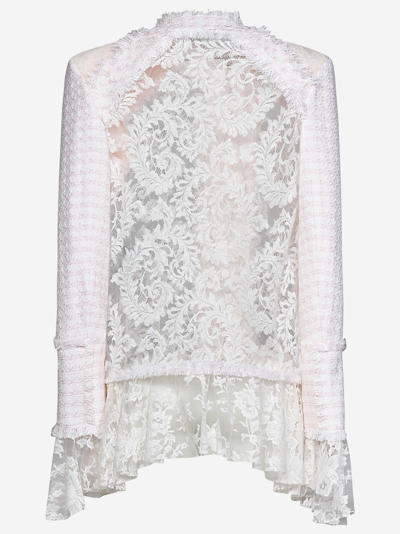 Shop Balmain Paris Blazer In Pink