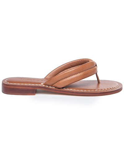 Shop Bernardo Leather Sandal In Nocolor