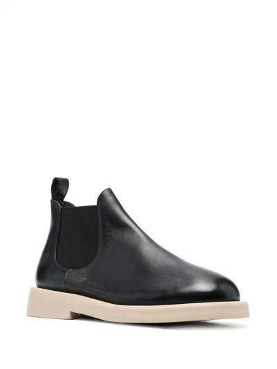 Shop Marsèll Low-heel Ankle Boots In Black