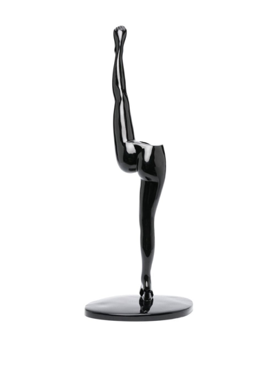 Shop Anissa Kermiche Can Candlestick Holder (41cm) In 黑色