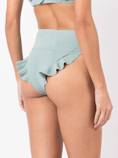 Shop Clube Bossa Jasper High-waist Bikini Bottoms In Blue